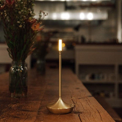 Nordic Style | LED Table Lamp with Touch Control & USB Rechargeable | Cordless Bedside Lighting for Elegant Ambience 2