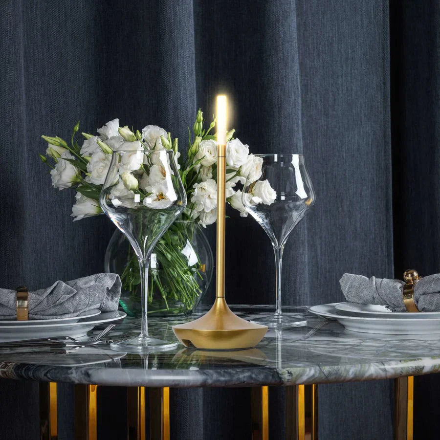 Nordic Style | LED Table Lamp with Touch Control & USB Rechargeable | Cordless Bedside Lighting for Elegant Ambience 8