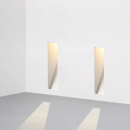 Nordic Style | LED Wall Sconce Lighting with Sensor | Slim Stainless Steel Design for Modern Staircases and Hallways 4