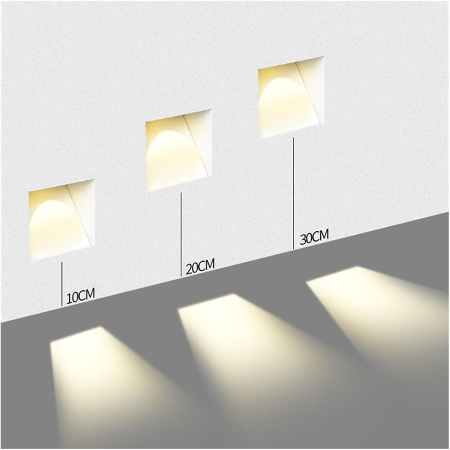 Nordic Style | LED Wall Sconce Lighting with Sensor | Slim Stainless Steel Design for Modern Staircases and Hallways 6