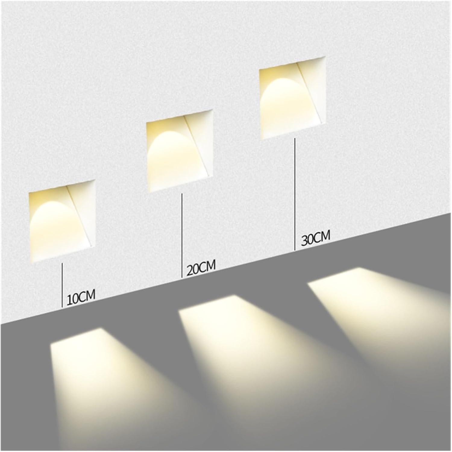 Nordic Style | LED Wall Sconce Lighting with Sensor | Slim Stainless Steel Design for Modern Staircases and Hallways 6