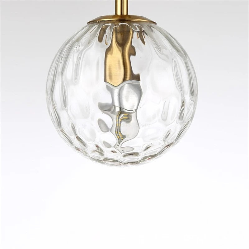 Nordic Style | LED Wall Sconce with Adjustable 3-Colour Lighting | Elegant Brass & Glass Design for Modern Ambience 3