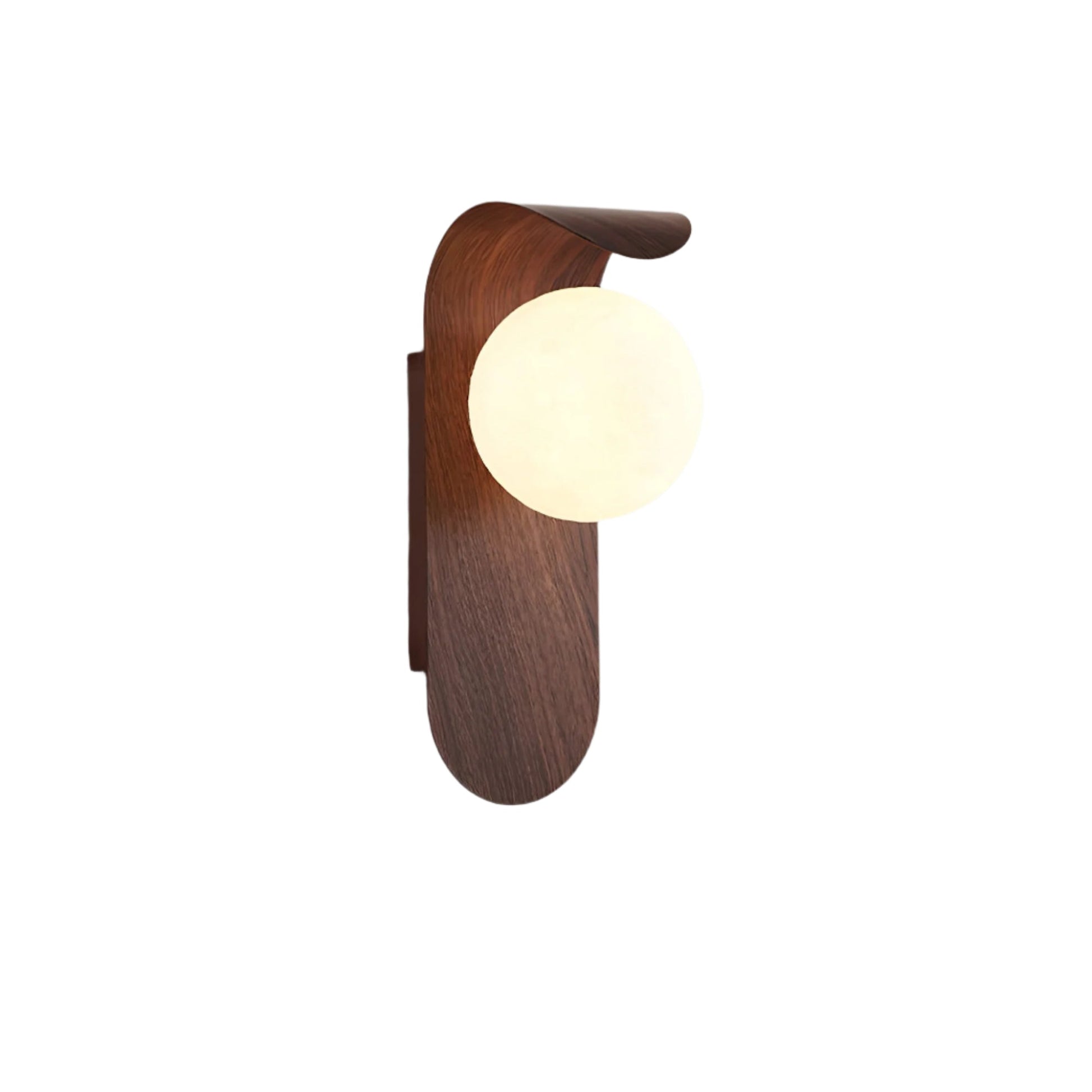 NordicaGlow | Elegant Minimalist Wood LED Wall Sconce Light 1