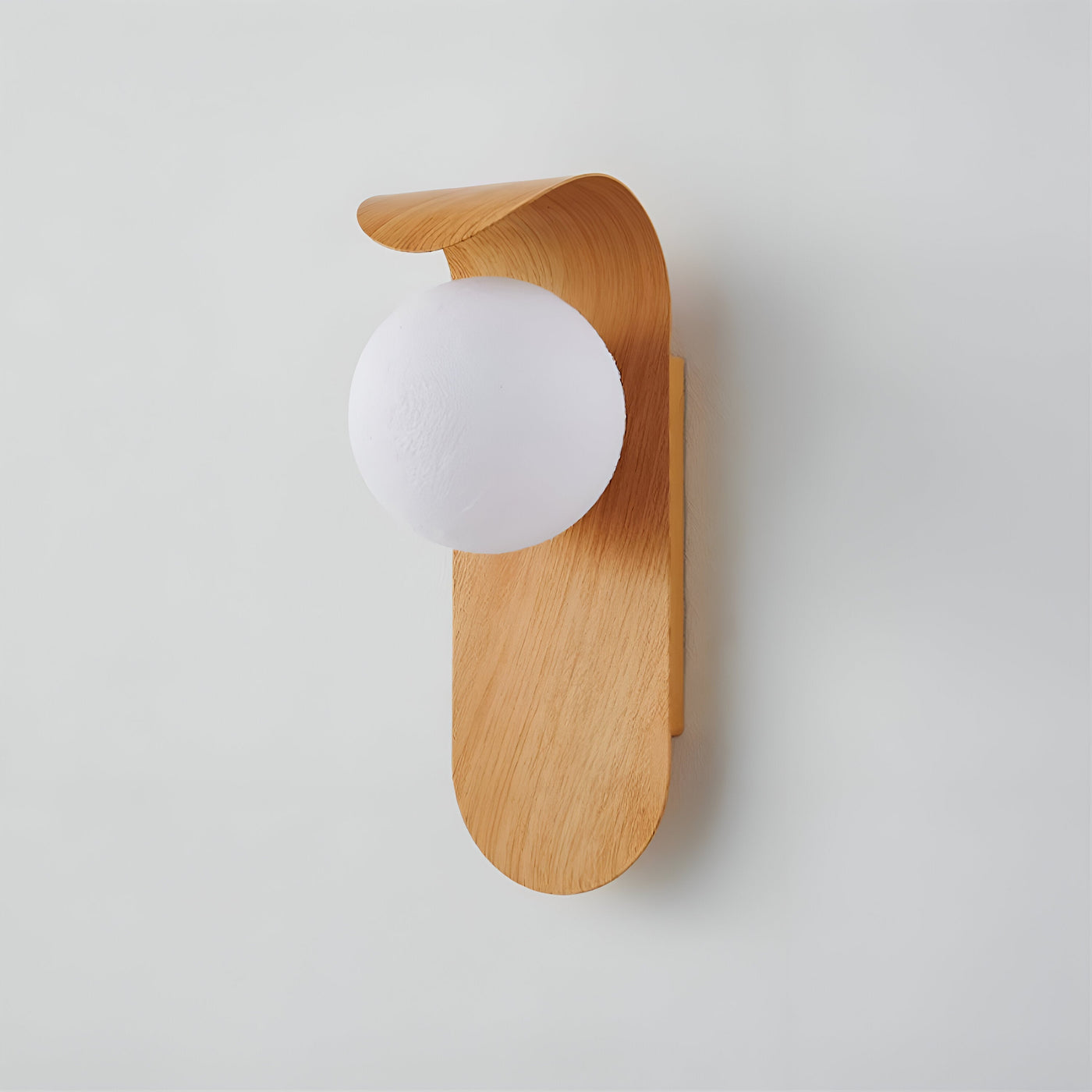 NordicaGlow | Elegant Minimalist Wood LED Wall Sconce Light 7