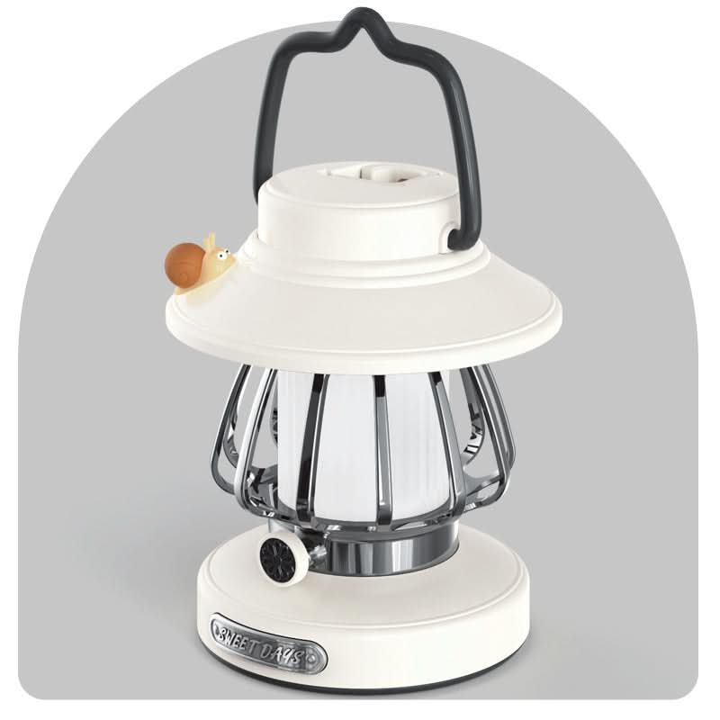 Night Light for Tent and Camping, Rechargeable Camping Light, Portable Battery Lamp, Retro Cordless Lamp with Warm LED_05