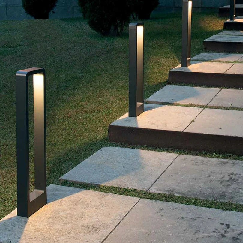Outdoor Lights, LED Bollard Light for Garden Path and Driveway, Outdoor Garden Lights IP65 with Ground Spike_02