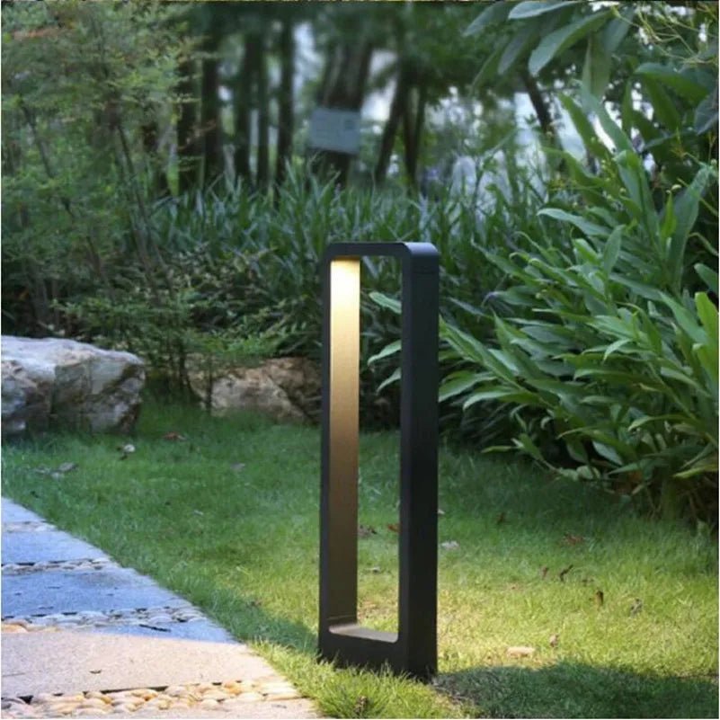 Outdoor Lights, LED Bollard Light for Garden Path and Driveway, Outdoor Garden Lights IP65 with Ground Spike_03