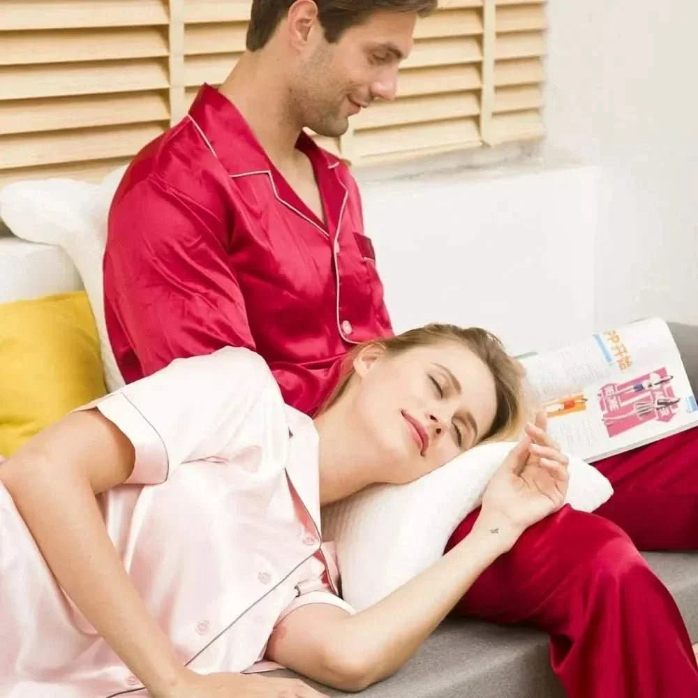 U Shaped Memory Foam Pillow, Neck Pillow for Bed and Sofa, Ergonomic Reading Pillow with Neck and Hand Support_01