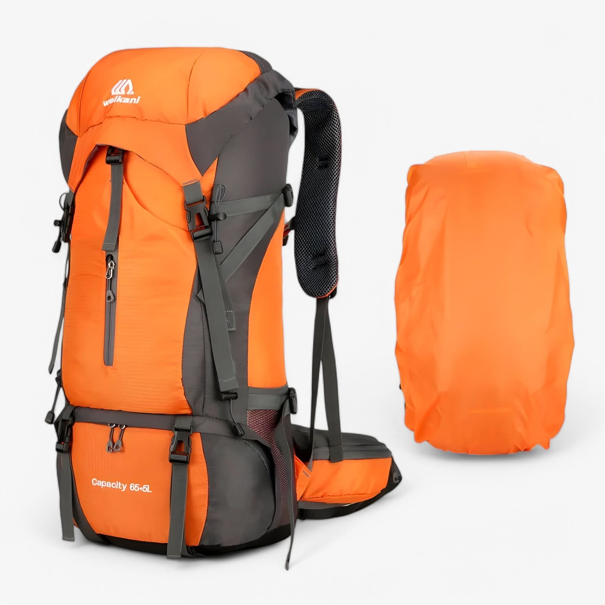 OutdoorPro | 70L Hiking Backpack with Water-Resistant Rain Cover | Ergonomic Design for Comfortable Outdoor Adventures 5