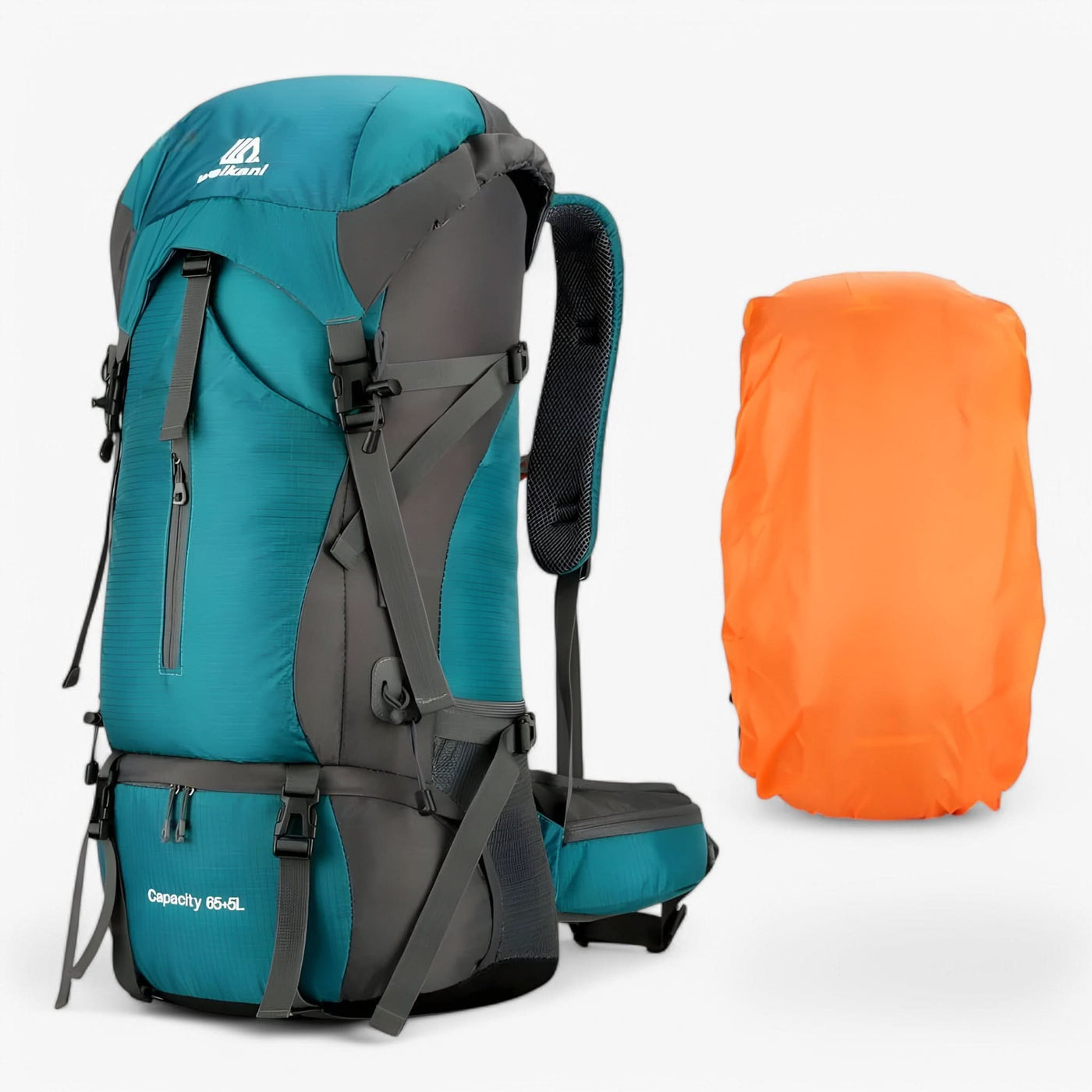 OutdoorPro | 70L Hiking Backpack with Water-Resistant Rain Cover | Ergonomic Design for Comfortable Outdoor Adventures 6