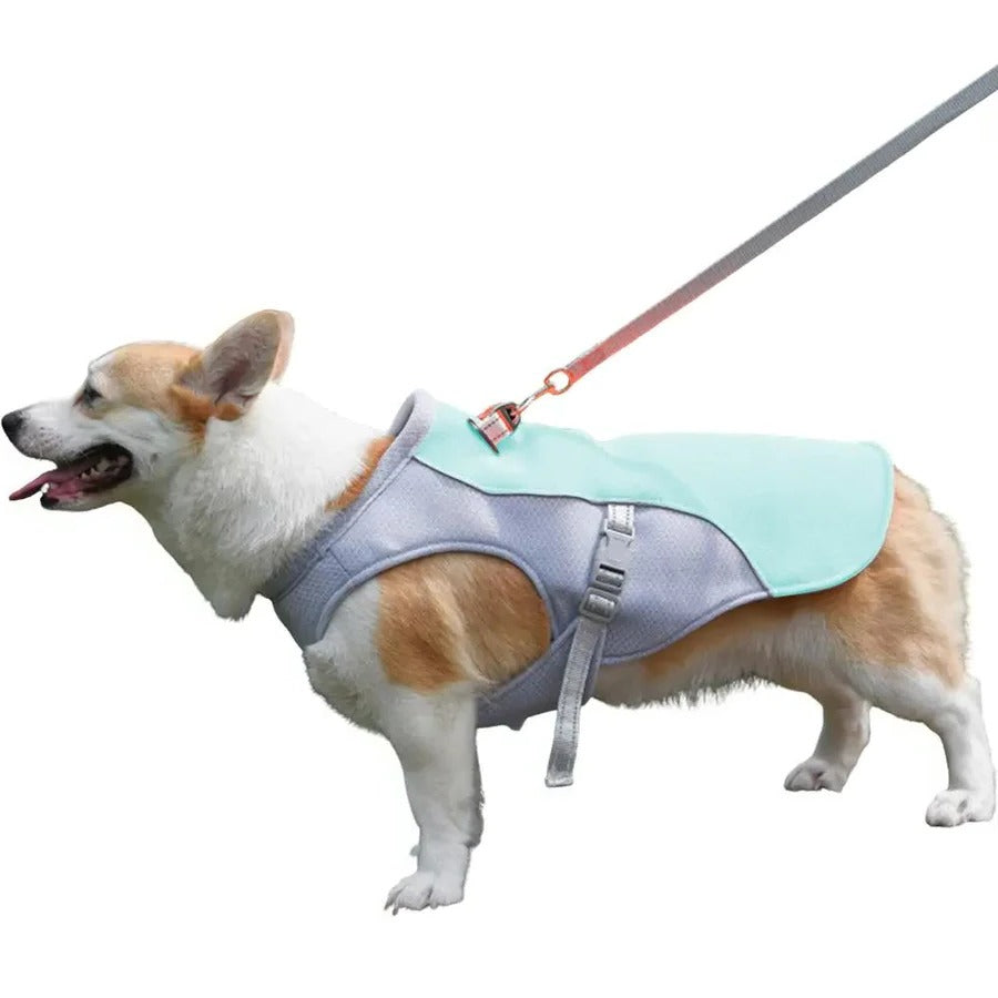Outdoor Companion | Dog Cooling Vest with Three-Layer Fabric for Instant Relief 8