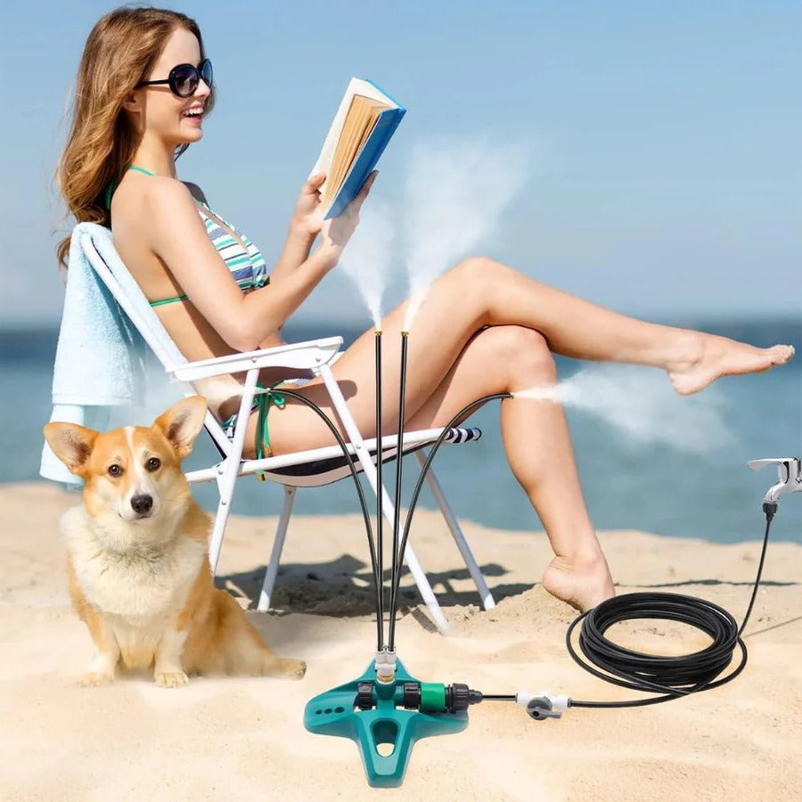 Outdoor Misting System | Adjustable Cooling Misters for Patios & Gardens 4