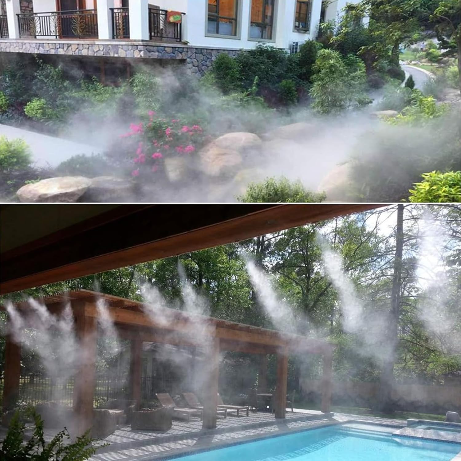 Outdoor Misting System | Quick Setup for Efficient Cooling in Gardens and Patios 3