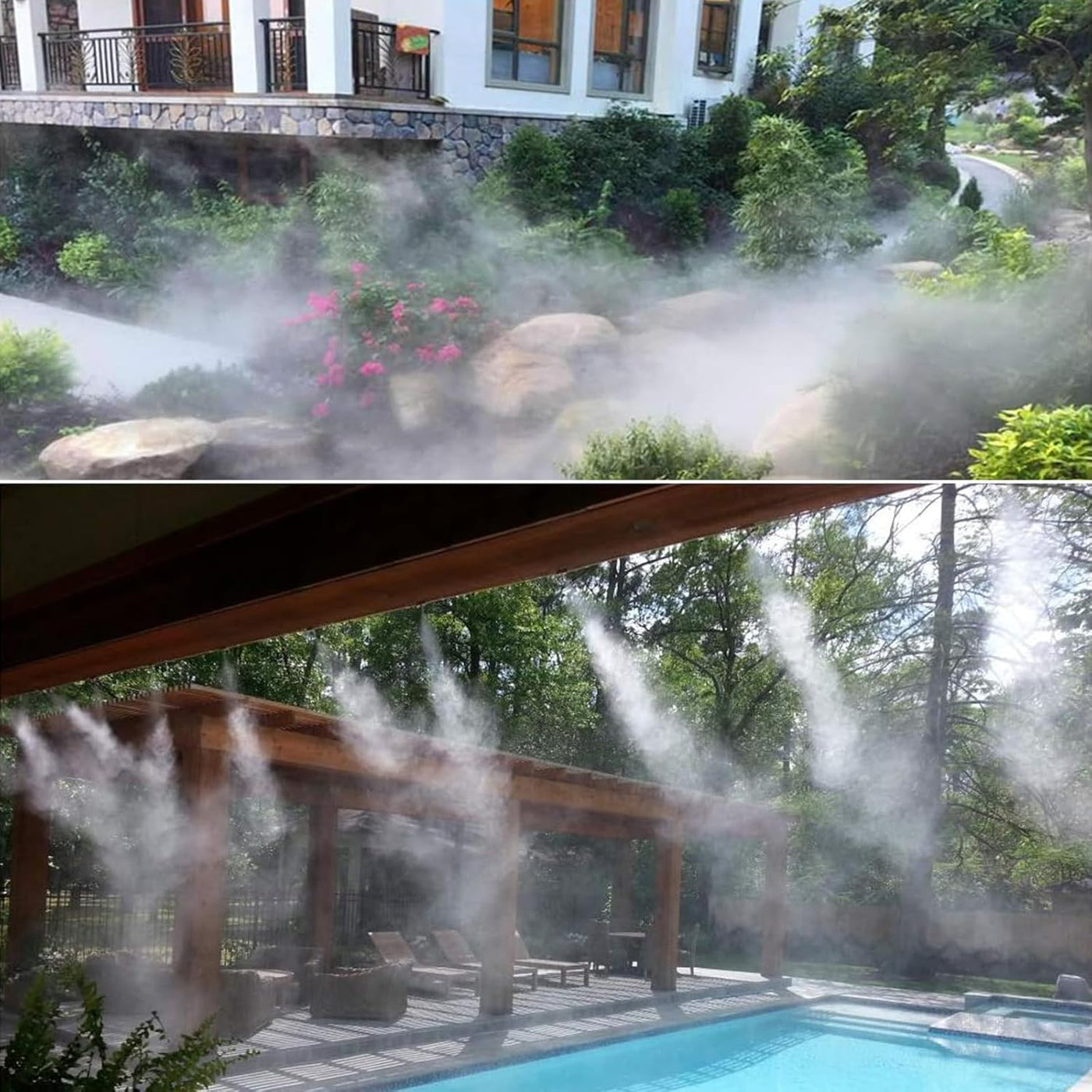 Outdoor Misting System | Quick Setup for Efficient Cooling in Gardens and Patios 3