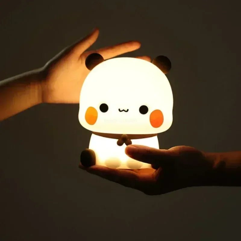 Panda Night Light, Rechargeable Night Light for Bedroom, Cute Animal Lamp with Soft Glow, Mood Light from 14 Years_02