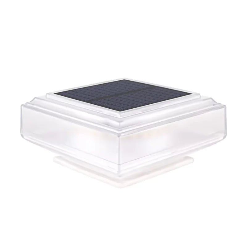 Outdoor Lights, Solar Garden Lights, Outdoor Solar Lights for Wooden Posts with 30 Warm White LED_01