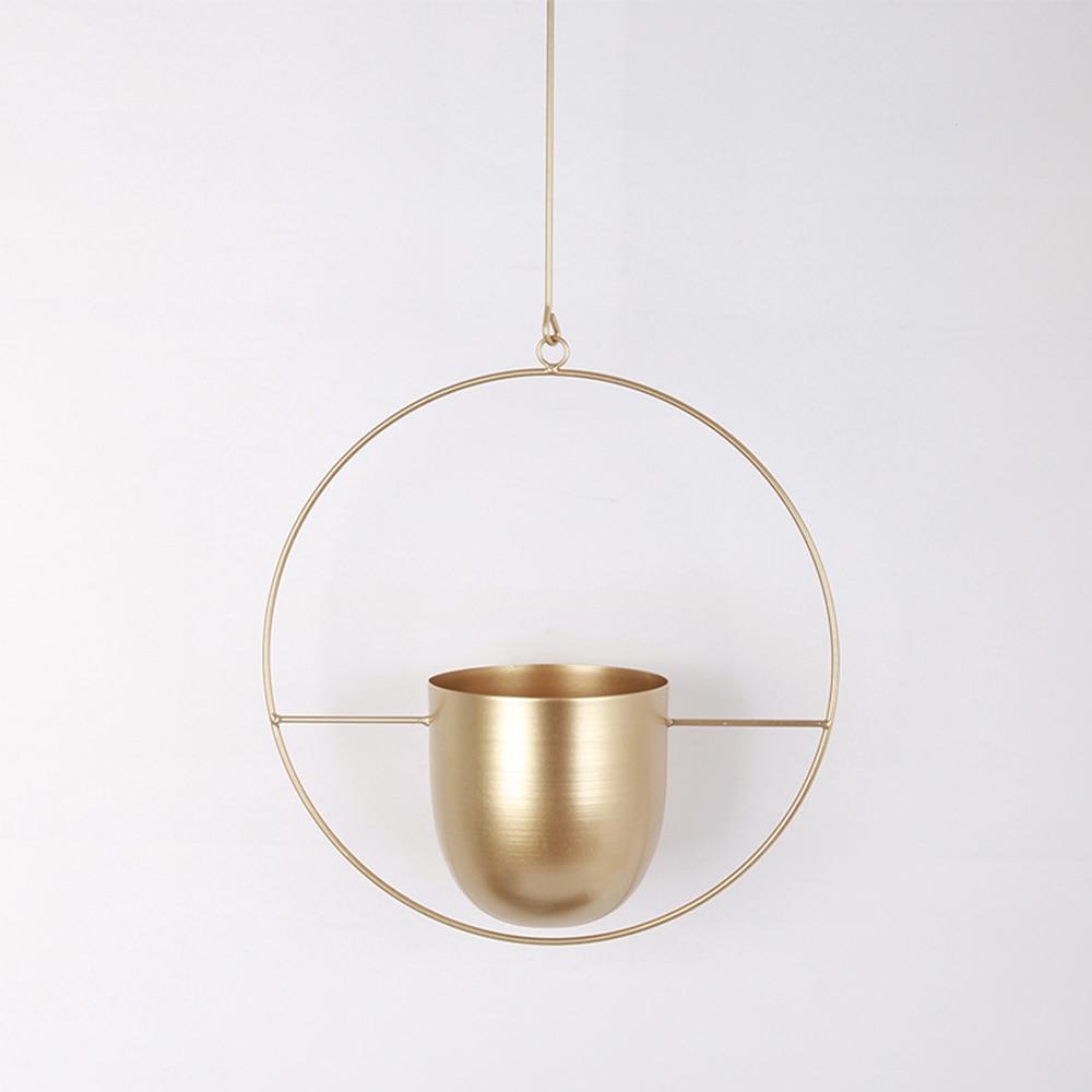 Plant Hangers for Wall, Minimalist Iron Plant Pot Hanger with Adjustable Chain – image 12
