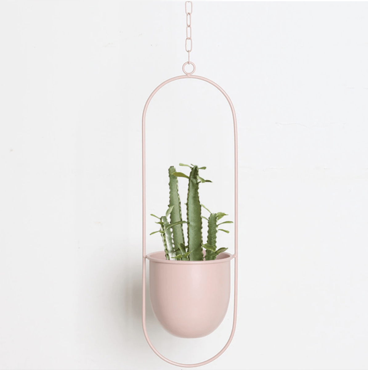 Plant Hangers for Wall, Minimalist Iron Plant Pot Hanger with Adjustable Chain – image 8