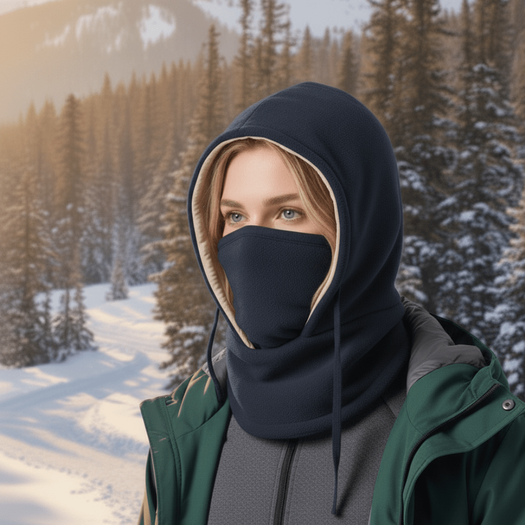 Winter Hat for Men and Women, Windproof Ski Hat with Neck Flap and Face Cover, Fleece Lined Hiking Hat for Cold Weather_03