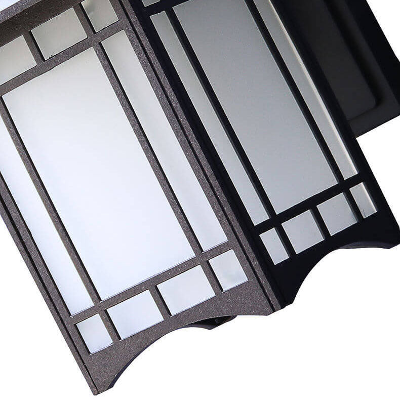 PavilionGlow | Stylish Modern Aluminum Outdoor Wall Sconce Light 2