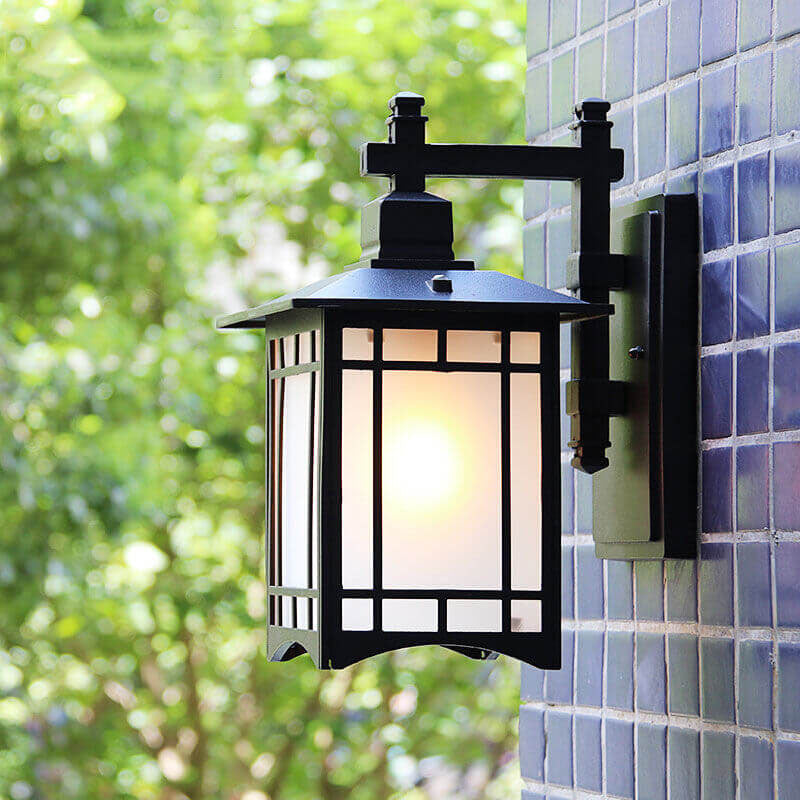 PavilionGlow | Stylish Modern Aluminum Outdoor Wall Sconce Light 6