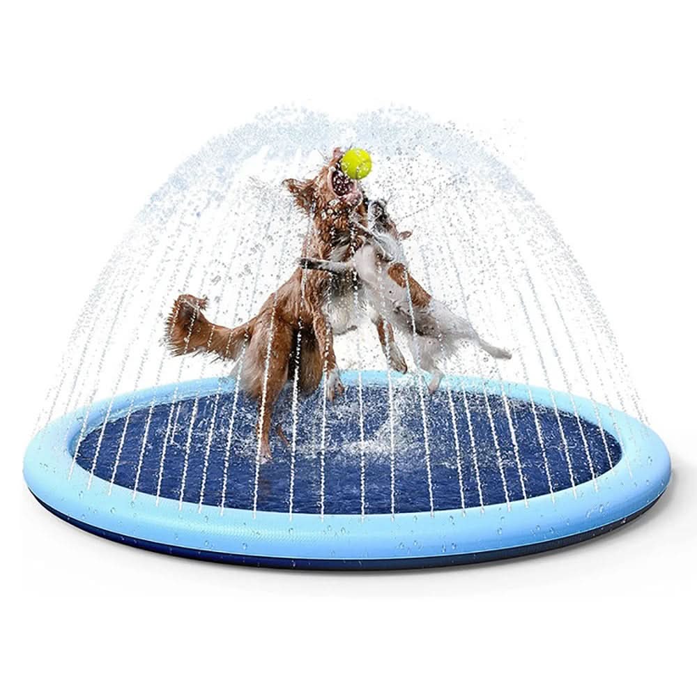 Pawfey | Interactive Dog Water Mat with Built-In Sprinkler for Summer Fun 8