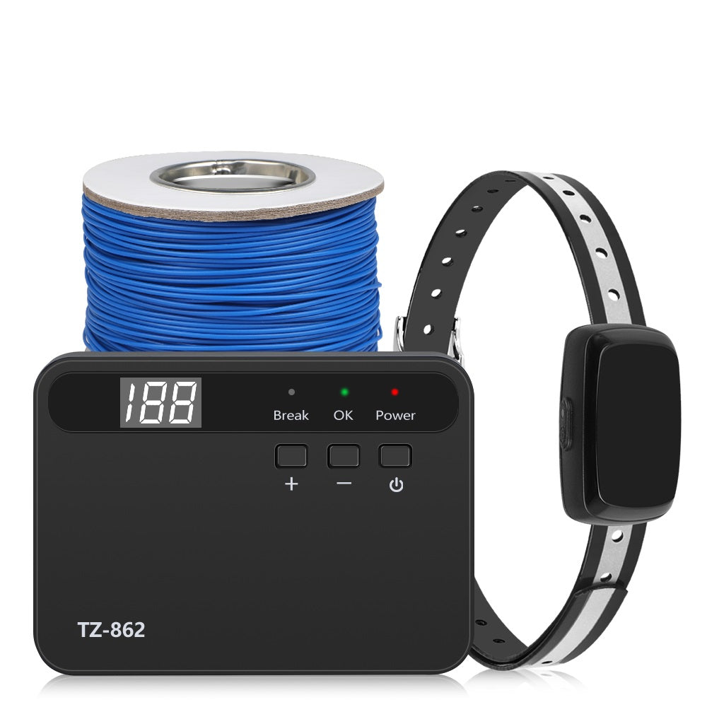Pawfey | Wireless Dog Fence System with Adjustable Boundary | Weatherproof Collar for Safe Outdoor Roaming 2