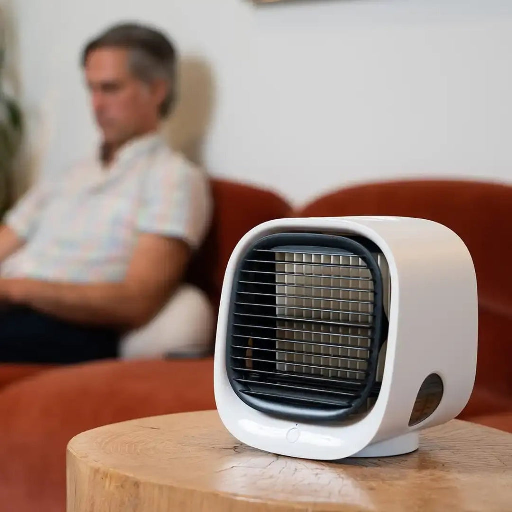 Personal Air Conditioner | Portable USB Mini Fan with Humidifying Mist | Compact Cooling Solution for Personal Comfort 2