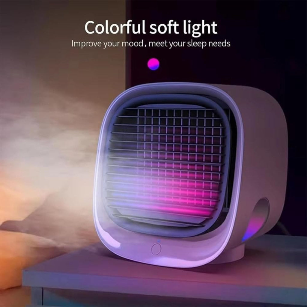Personal Air Conditioner | Portable USB Mini Fan with Humidifying Mist | Compact Cooling Solution for Personal Comfort 3