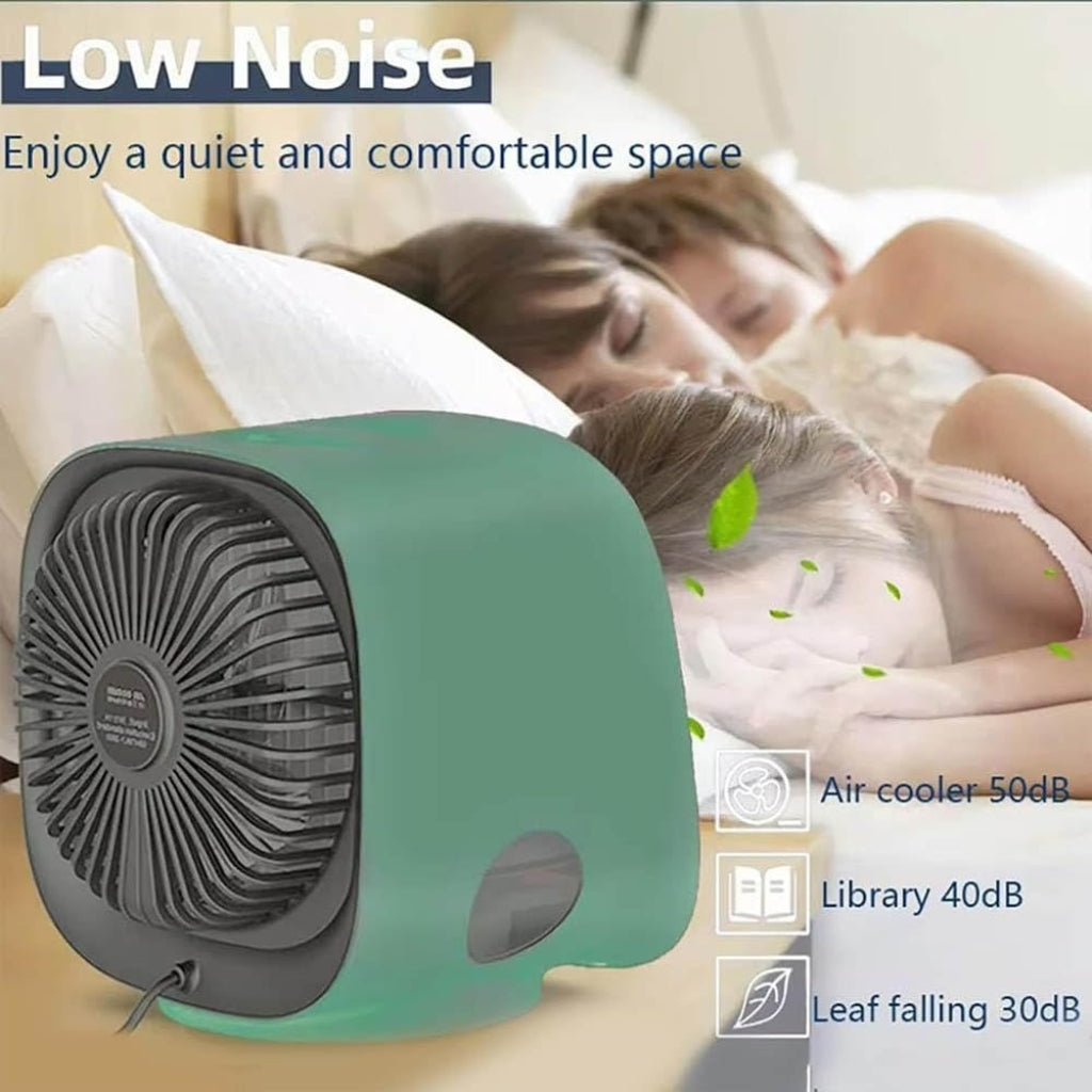 Personal Air Conditioner | Portable USB Mini Fan with Humidifying Mist | Compact Cooling Solution for Personal Comfort 4