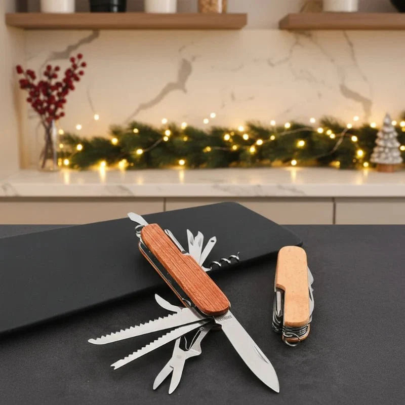 Corkscrew with Knife, Waiters Friend Corkscrew, Wooden Wine Bottle Opener, Personalised Gift, Anniversary Gift_00