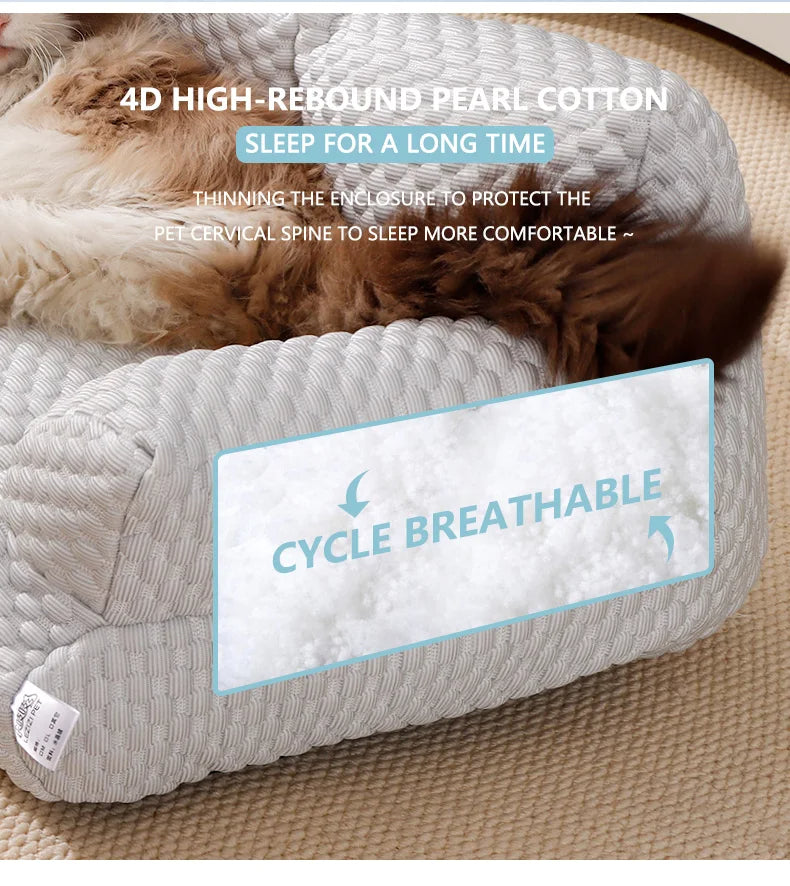 PetChill | Dog Couch with Cooling Fabric & Breathable Design | Comfortable Retreat for Hot Days 2
