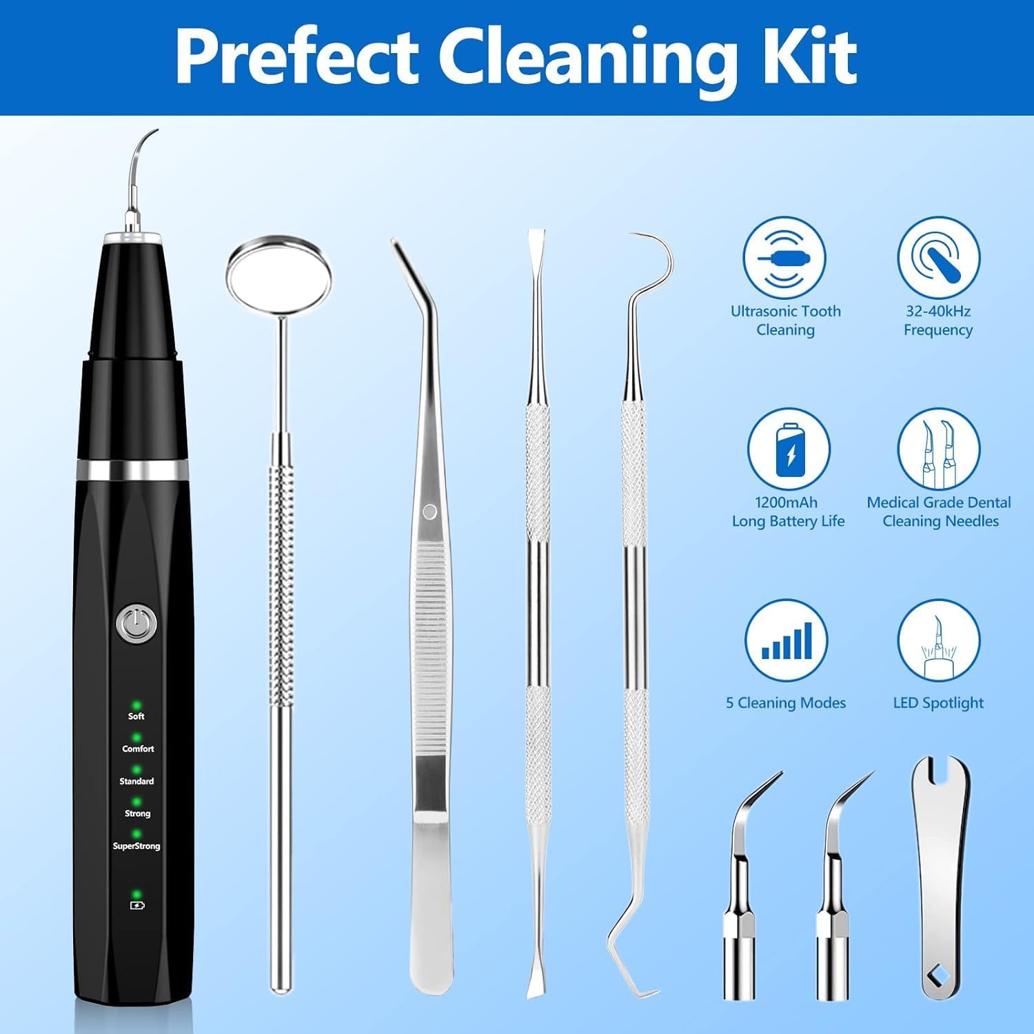Pet Care Essentials | Ultrasonic Dog Tooth Cleaner for Quick & Gentle Oral Care 2
