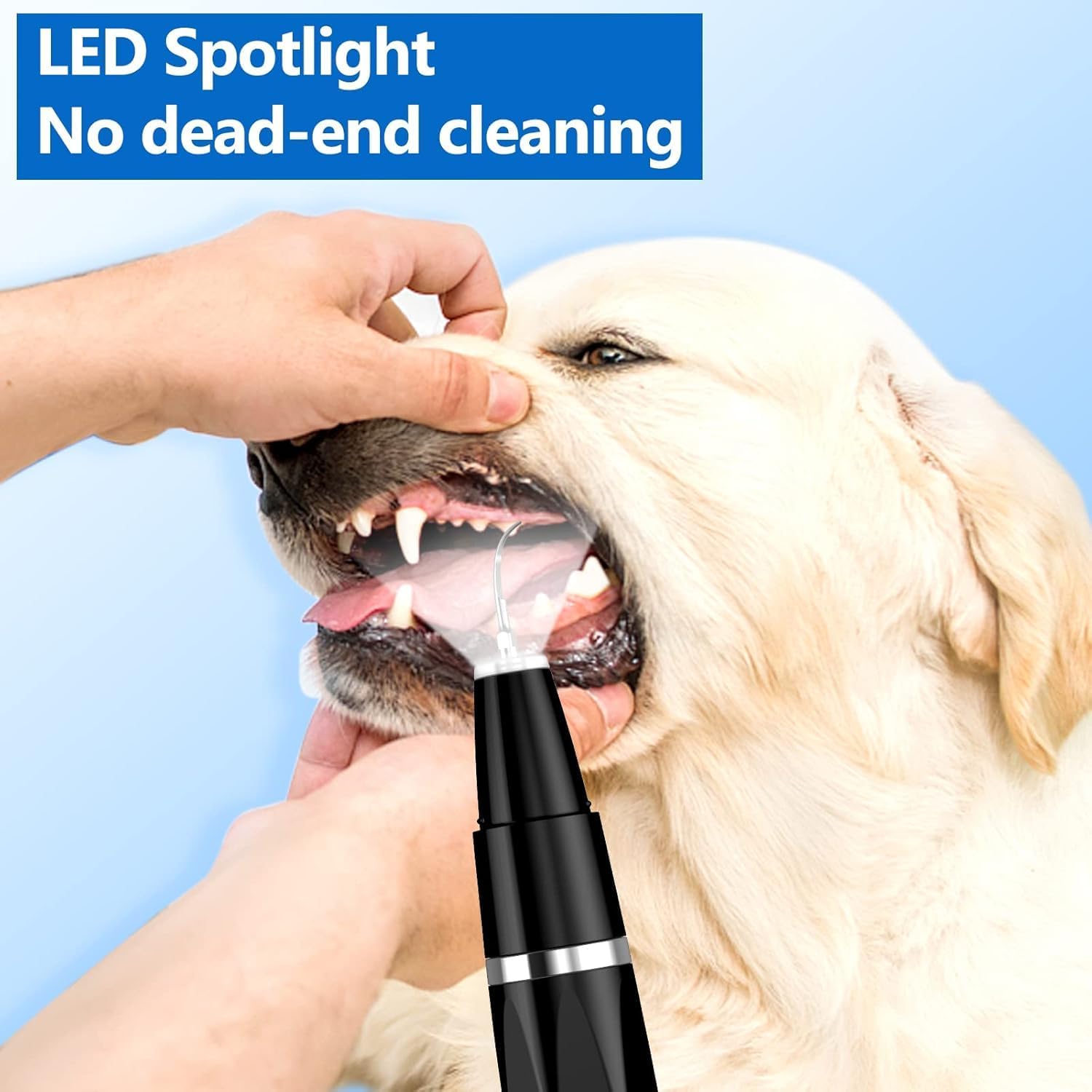 Pet Care Essentials | Ultrasonic Dog Tooth Cleaner for Quick & Gentle Oral Care 5
