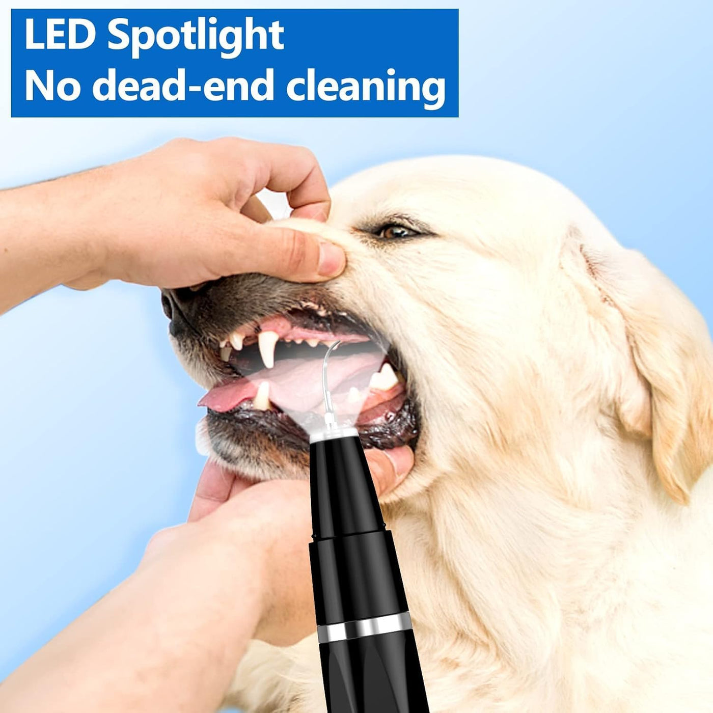 Pet Care Essentials | Ultrasonic Dog Tooth Cleaner for Quick & Gentle Oral Care 5