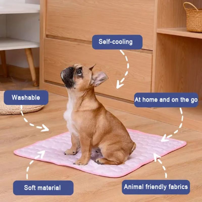 Pet Comfort | Cooling Mat for Dogs with Gel-Free Technology | Easy to Clean for All-Day Relief 7