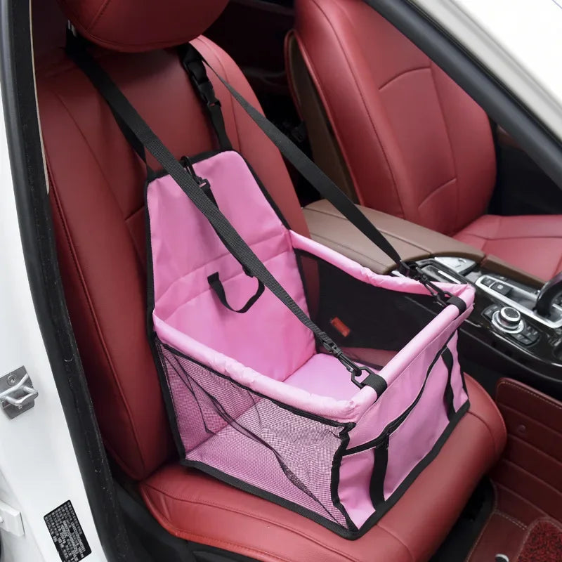 Pet Travel Comfort | Waterproof Car Seat Cover for Pets with Easy Clean Fabric | Universal Fit for Safe Travel 0