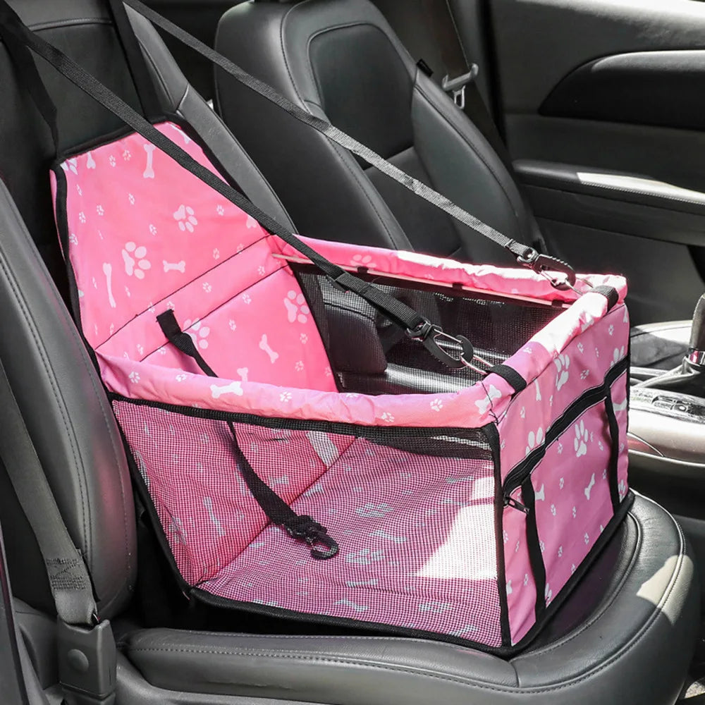 Pet Travel Companion | Dog Travel Bag with Secure Car Seat & Waterproof Design | Collapsible for Easy Storage 4