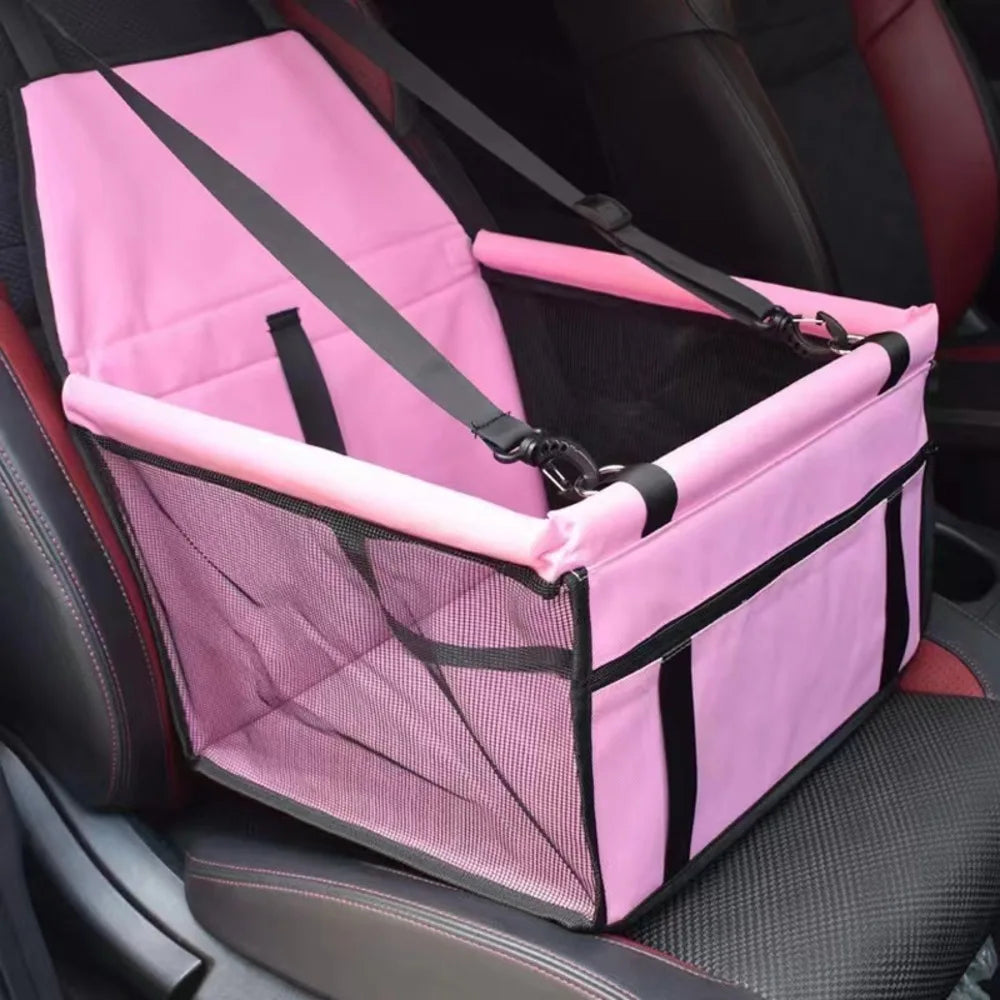 Pet Travel Companion | Dog Travel Bag with Secure Car Seat & Waterproof Design | Collapsible for Easy Storage 5