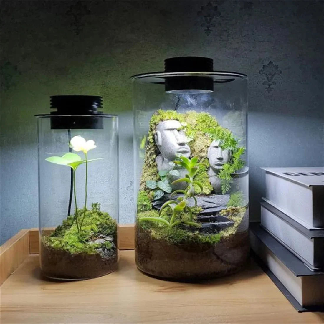 LED Grow Lamp for Indoor Plants, Plant Grow Light with Full Spectrum and Timer, USB Plant Lamp for Houseplants_00
