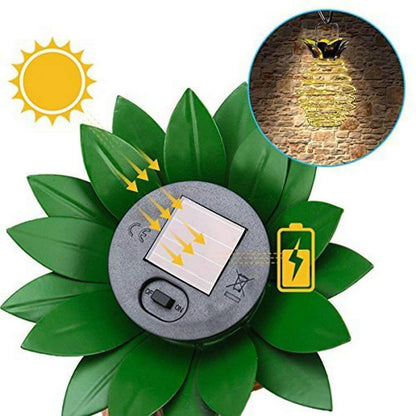 PineappleGlow | Charming Solar LED Hanging Lantern for Outdoor Spaces 6