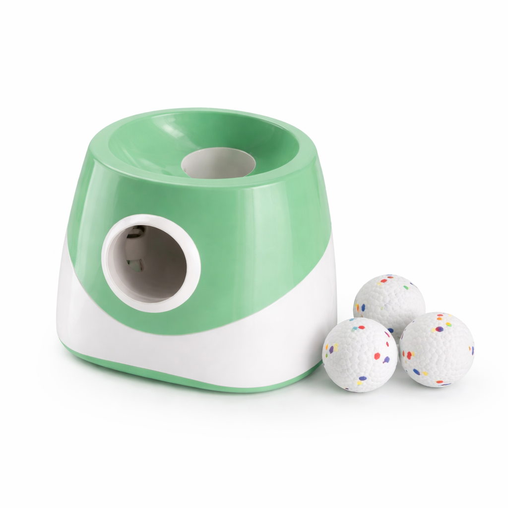 Playtime Buddy | Electronic Ball Launcher for Dogs with Adjustable Distance | Engaging Fetch Toy for Active Pets 3