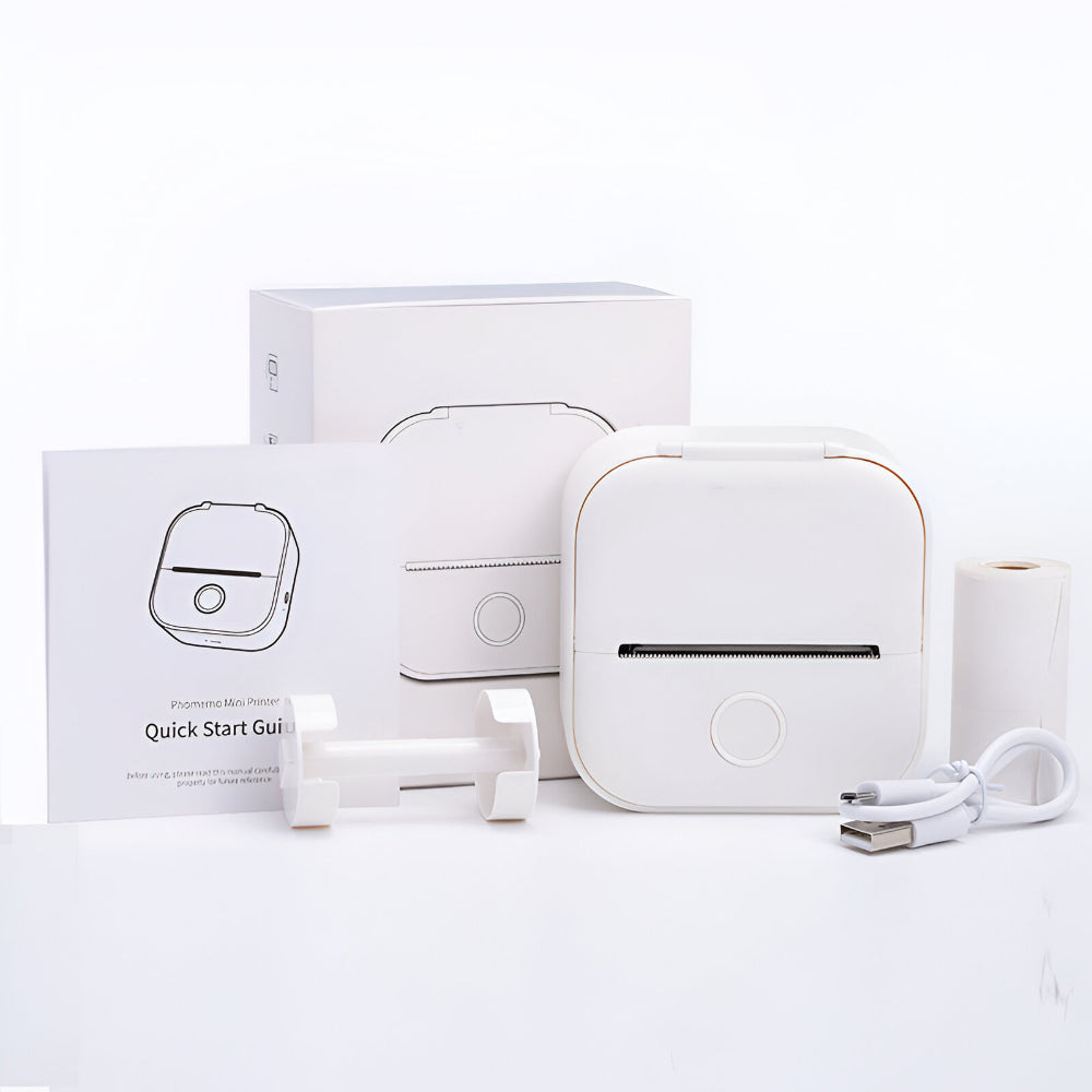 Pocket Printer | Mini Thermal Printer with Bluetooth Connectivity | Compact Design for On-the-Go Printing 2