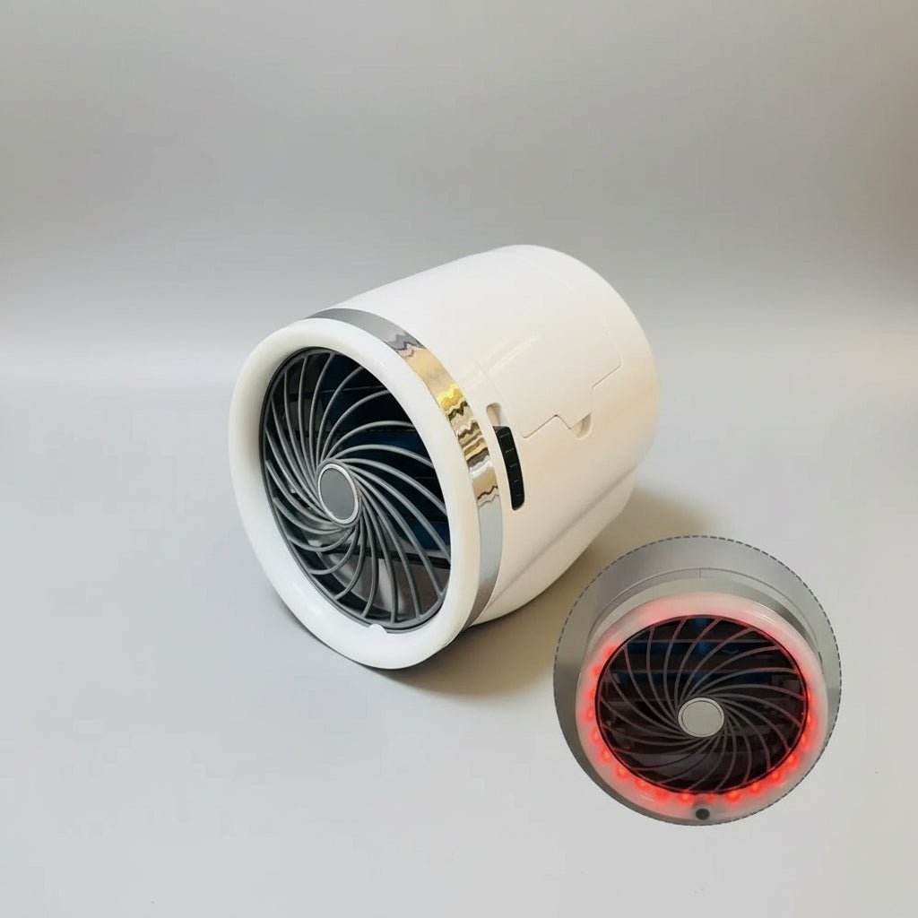 Portable Air Circulation Fan | 3-Speed Cooling with LED Lights | Versatile Comfort for Indoor Spaces 3