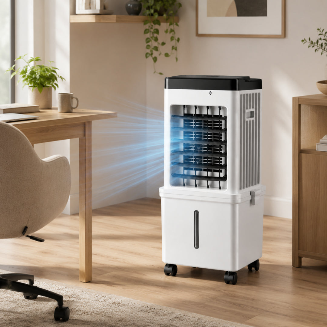 Portable Air Conditioner | 12000 BTU Cooling Unit with Remote Control | Efficient Evaporative Cooler for Rooms up to 550 sq ft 0