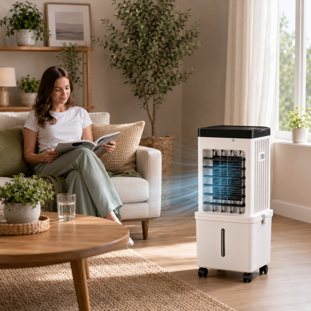 Portable Air Conditioner | 12000 BTU Cooling Unit with Remote Control | Efficient Evaporative Cooler for Rooms up to 550 sq ft 2