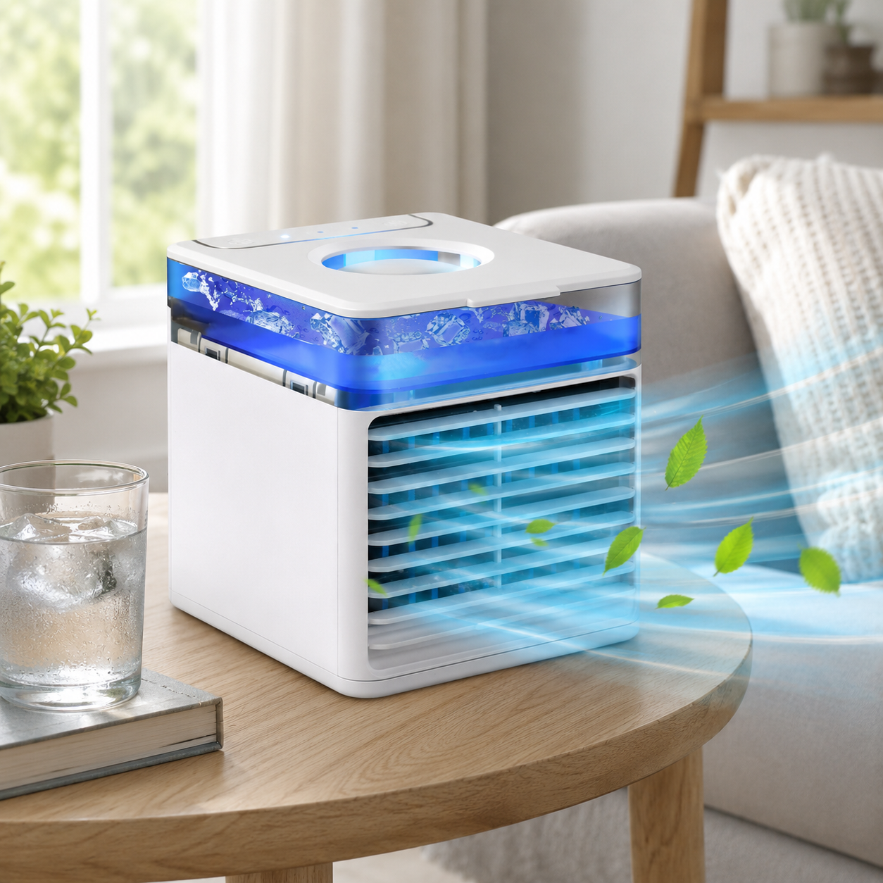 Portable Air Conditioner | 3-in-1 Cooling Fan with Humidifier | Compact Design for Personal Comfort
