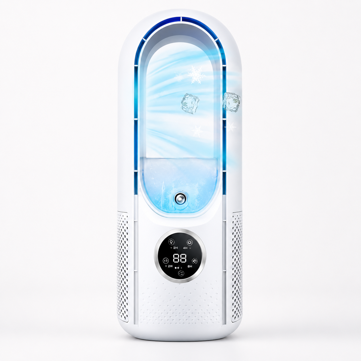 Portable Air Conditioner | Bladeless Cooling Fan with Quiet Operation | Compact Design for Personal Comfort