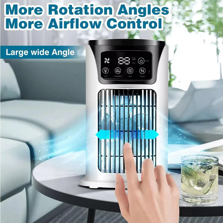 Portable Air Conditioner | Compact AC Unit with Remote Control | Efficient Cooling for Small Spaces 4