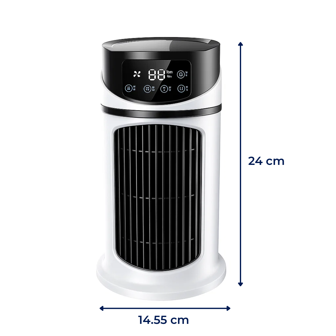 Portable Air Cooler | Evaporative Cooler with Rapid Cooling Technology | USB Powered Humidifier for Instant Comfort